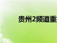 贵州2频道重播（贵州2频道官网）