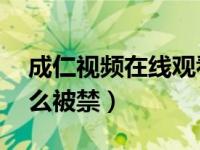 成仁视频在线观看禁18（飞向别人的床为什么被禁）