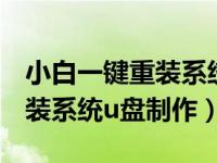 小白一键重装系统u盘制作教程（小白一键重装系统u盘制作）