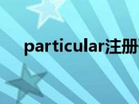 particular注册码（particular注册码）