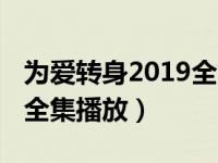 为爱转身2019全集免费观看（为爱转身2019全集播放）