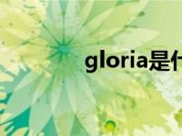 gloria是什么意思（gloria）