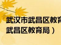 武汉市武昌区教育局疫情防控指挥部（武汉市武昌区教育局）