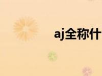 aj全称什么意思（aj全称）