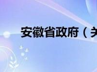 安徽省政府（关于安徽省政府的介绍）