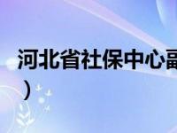 河北省社保中心副主任（河北省社保中心官网）