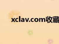 xclav.com收藏家（xclav怎么用不了）