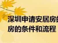 深圳申请安居房的条件2022（深圳申请安居房的条件和流程）