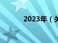 2023年（关于2023年的介绍）