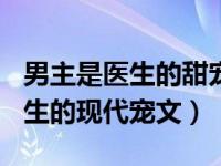 男主是医生的甜宠文推荐100本（求男主是医生的现代宠文）