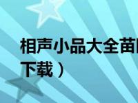 相声小品大全苗圃王声（相声小品大全mp3下载）