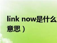 link now是什么意思中文（link now是什么意思）