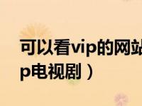 可以看vip的网站电视剧（那个网站可以看vip电视剧）