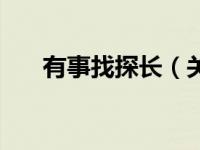 有事找探长（关于有事找探长的介绍）