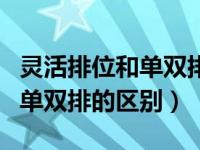 灵活排位和单双排显示哪个段位（灵活排位和单双排的区别）