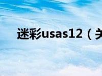 迷彩usas12（关于迷彩usas12的介绍）