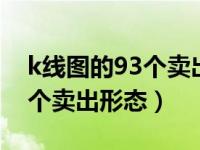 k线图的93个卖出形态pdf下载（k线图的93个卖出形态）