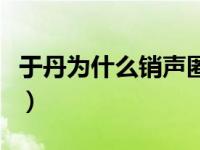 于丹为什么销声匿迹呢（于丹为什么销声匿迹）