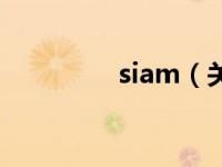 siam（关于siam的介绍）