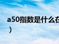 a50指数是什么在什么地方（a50指数是什么）