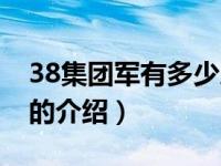 38集团军有多少人（关于38集团军有多少人的介绍）