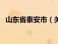 山东省泰安市（关于山东省泰安市的介绍）