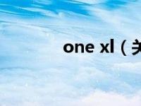 one xl（关于one xl的介绍）