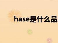 hase是什么品牌（hase是什么意思）