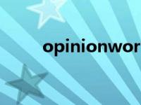 opinionworld（opinionworld）