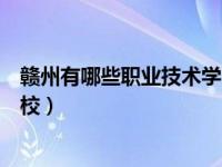 赣州有哪些职业技术学院是公办的（赣州有哪些职业技术学校）