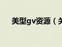 美型gv资源（关于美型gv资源的介绍）