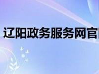 辽阳政务服务网官网登录（辽阳政务服务网）