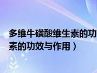 多维牛磺酸维生素的功效与作用百度百科（多维牛磺酸维生素的功效与作用）