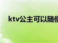 ktv公主可以随便摸吗（ktv公主可以搞）