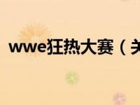 wwe狂热大赛（关于wwe狂热大赛的介绍）