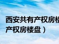 西安共有产权房楼盘可以任意选吗（西安共有产权房楼盘）