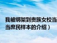 我被绑架到贵族女校当庶民样本（关于我被绑架到贵族女校当庶民样本的介绍）