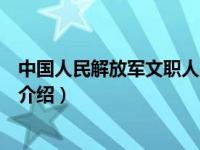 中国人民解放军文职人员（关于中国人民解放军文职人员的介绍）