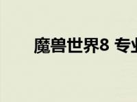 魔兽世界8 专业（魔兽世界8 2剧情）