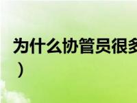 为什么协管员很多人想去（协管员是什么岗位）