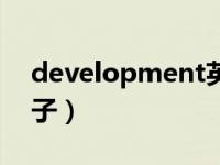 development英文（development影响因子）